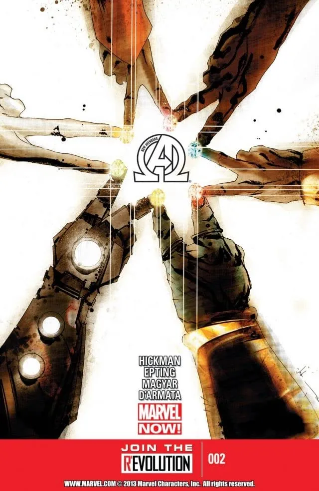 Cover of New Avengers #2