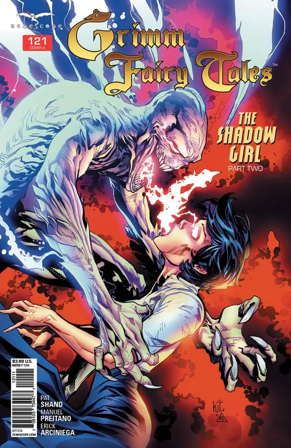 Cover of Grimm Fairy Tales #121