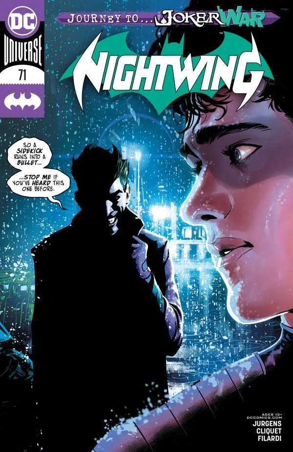 Cover of Nightwing #71