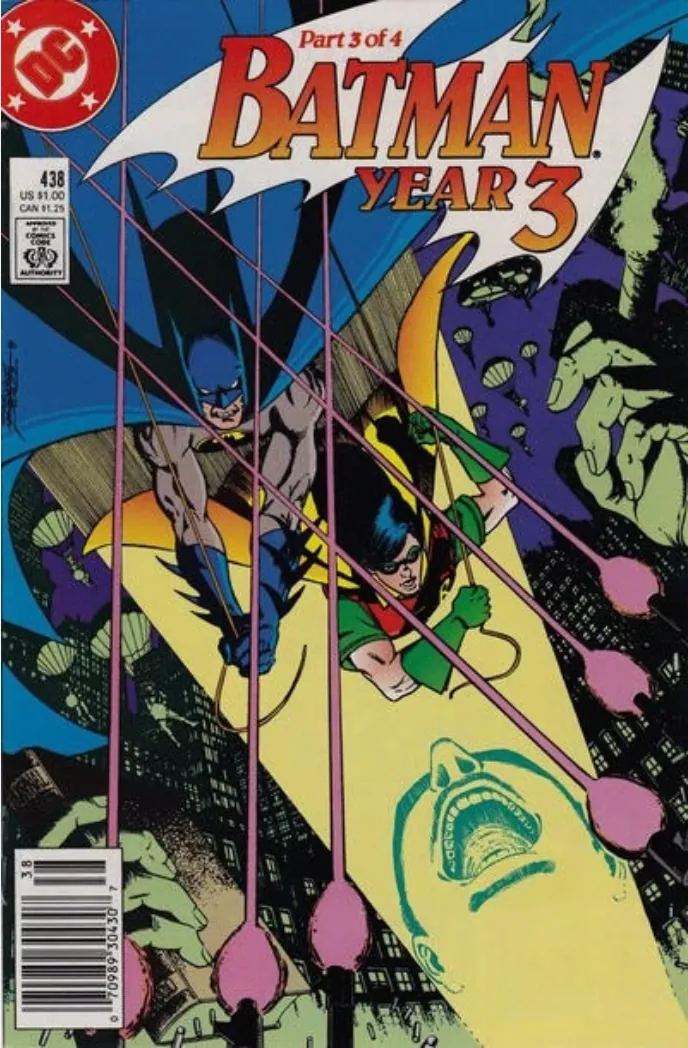 Cover of Batman #438