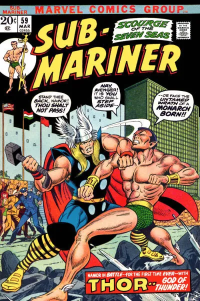 Cover of Sub-Mariner #59