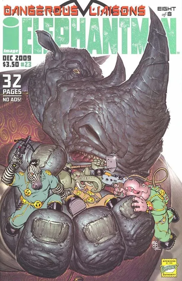 Cover of Elephantmen #23
