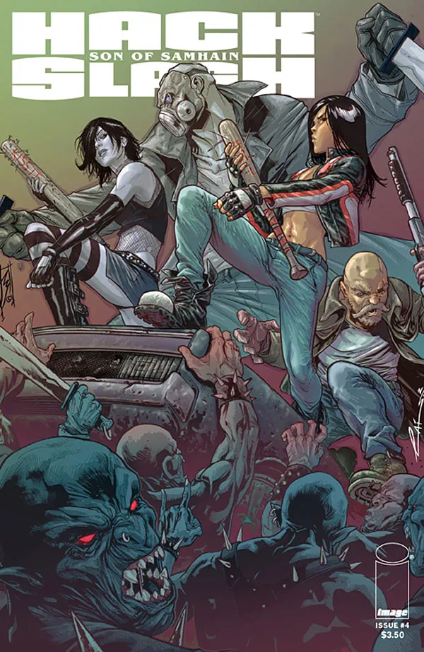 Cover of Hack/Slash: Son of Samhain #4
