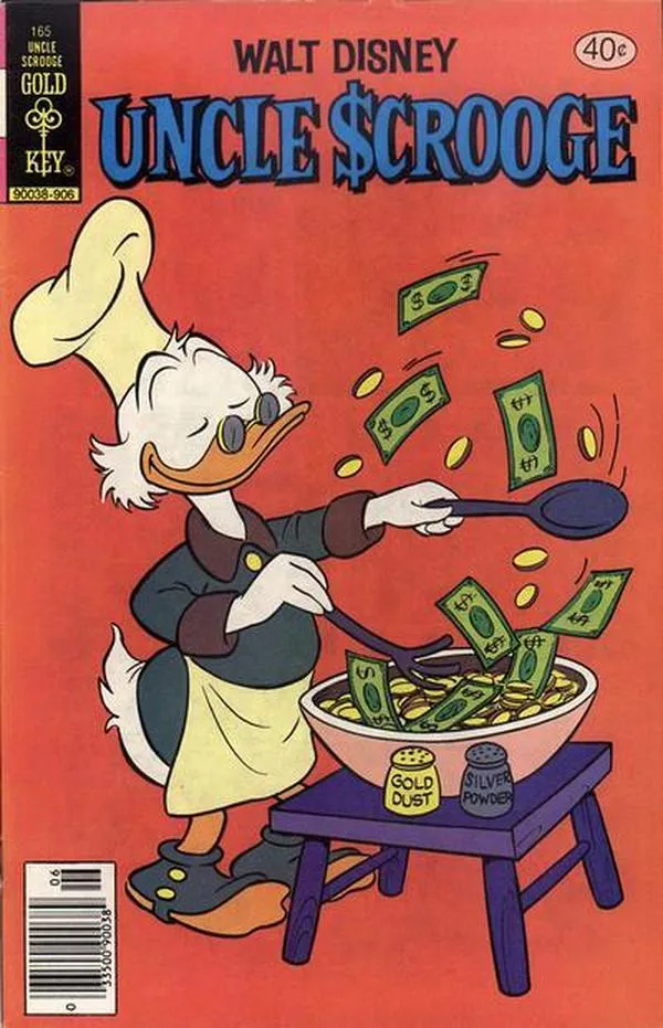 Cover of Walt Disney Uncle Scrooge #165