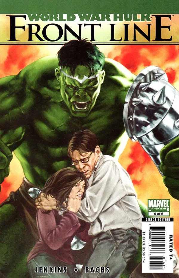 Cover of World War Hulk: Front Line #6