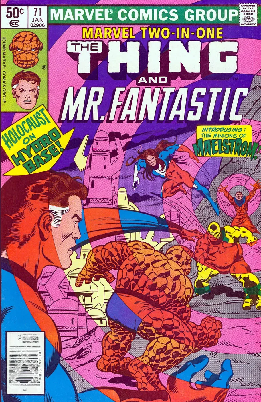 Cover of Marvel Two-in-One #71