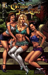Cover of Grimm Fairy Tales #45