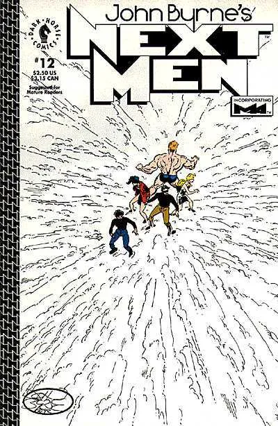 Cover of John Byrne's Next Men #12