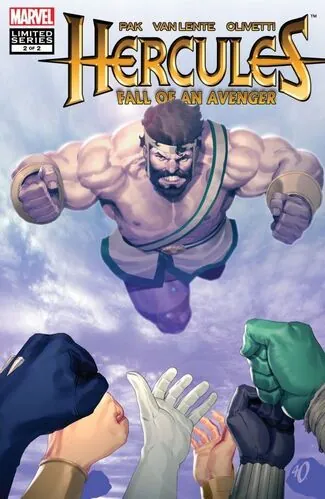 Cover of Hercules: Fall of an Avenger #2