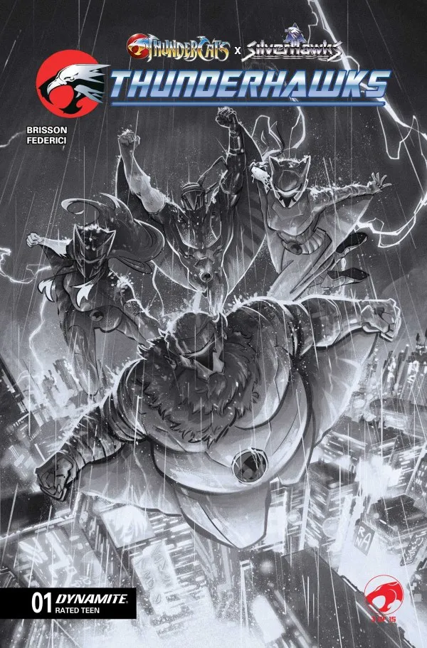 Cover of ThunderCats x SilverHawks: ThunderHawks #1
