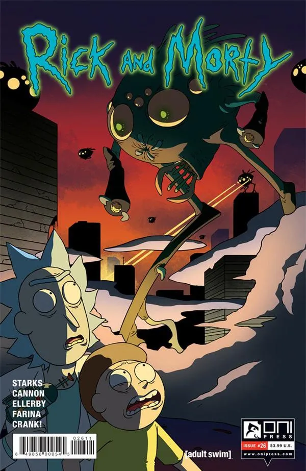 Cover of Rick and Morty #26