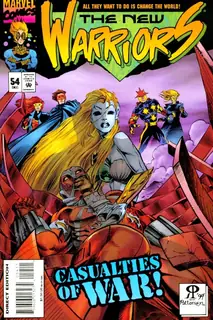 Cover of The New Warriors #54