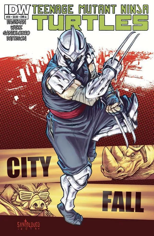 Cover of Teenage Mutant Ninja Turtles #28