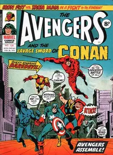 Cover of The Avengers #128