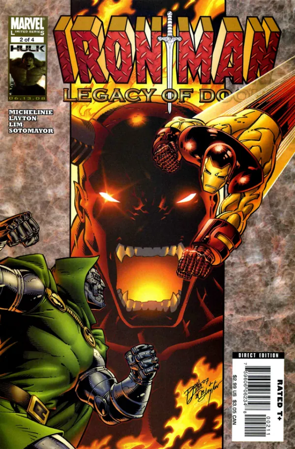 Cover of Iron Man: Legacy of Doom #2