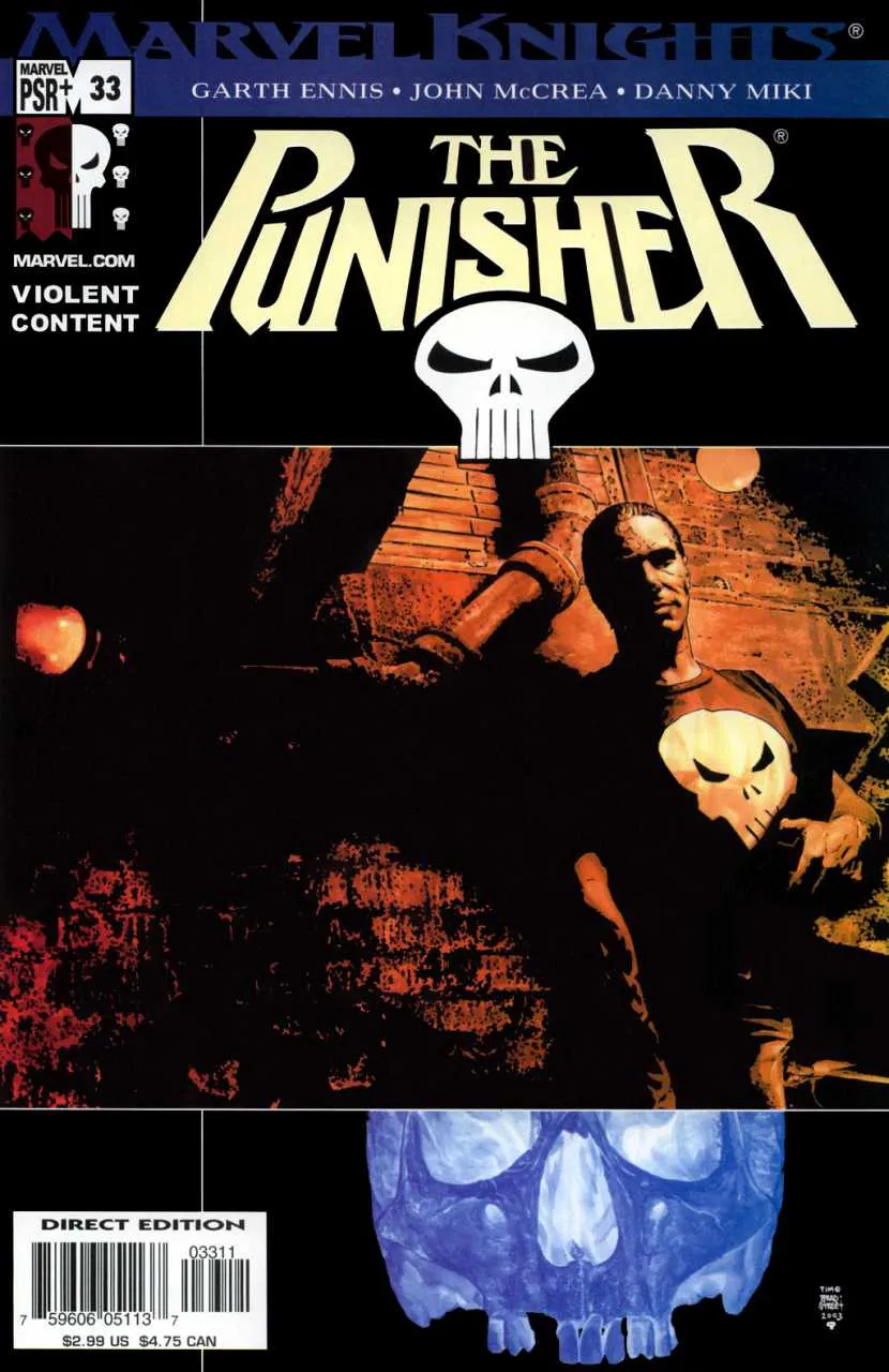 Cover of The Punisher #33
