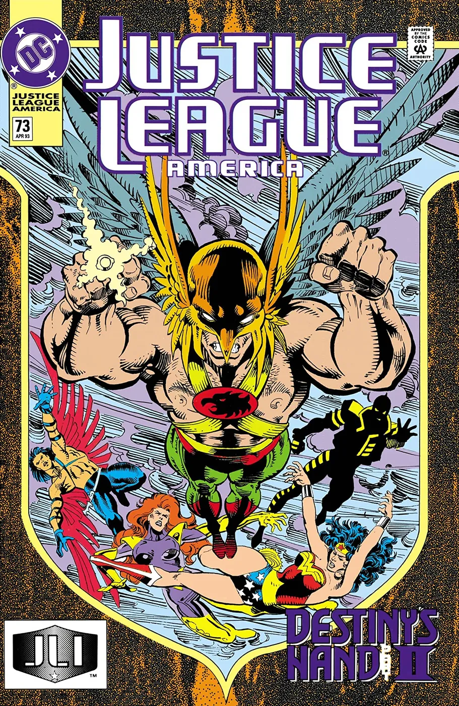Cover of Justice League America #73