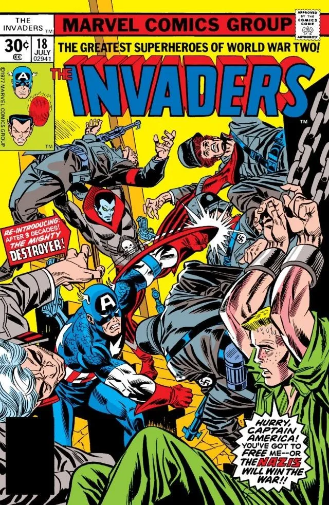 Cover of The Invaders #18
