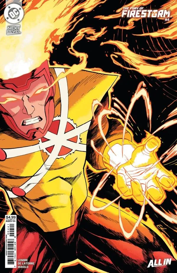 Cover of The Fury of Firestorm #4