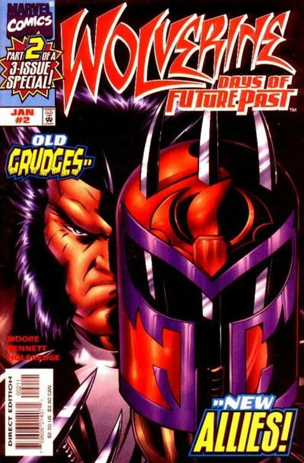 Cover of Wolverine: Days of Future Past #2