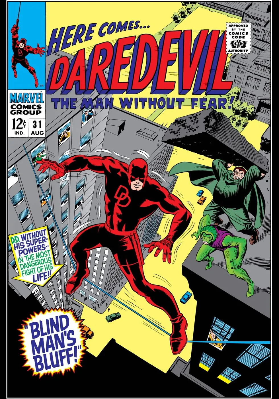 Cover of Daredevil #31