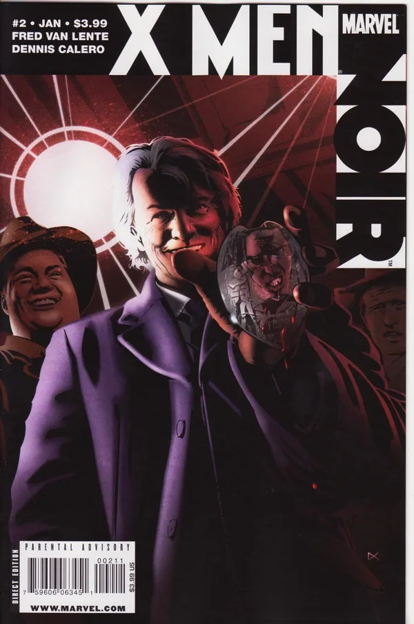 Cover of X-Men Noir #2