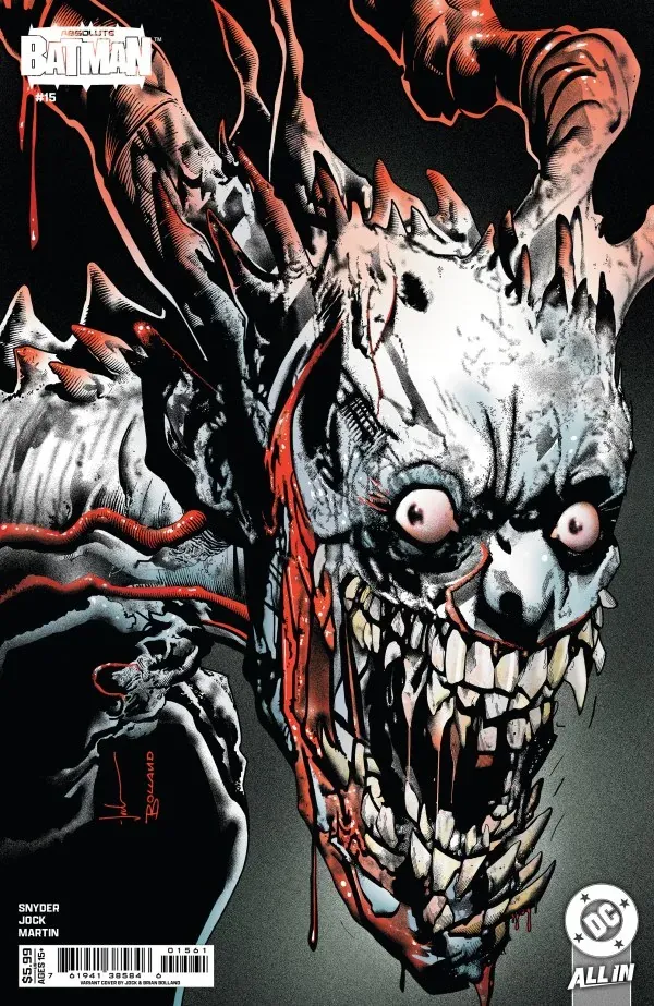 Cover of Absolute Batman #15