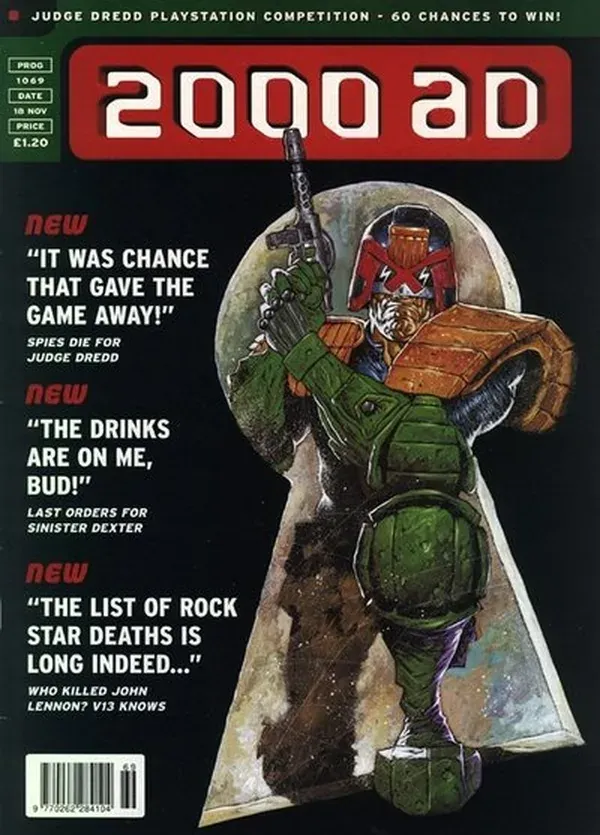 Cover of 2000 AD #1069
