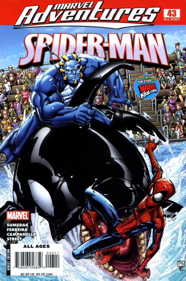 Cover of Marvel Adventures Spider-Man #43