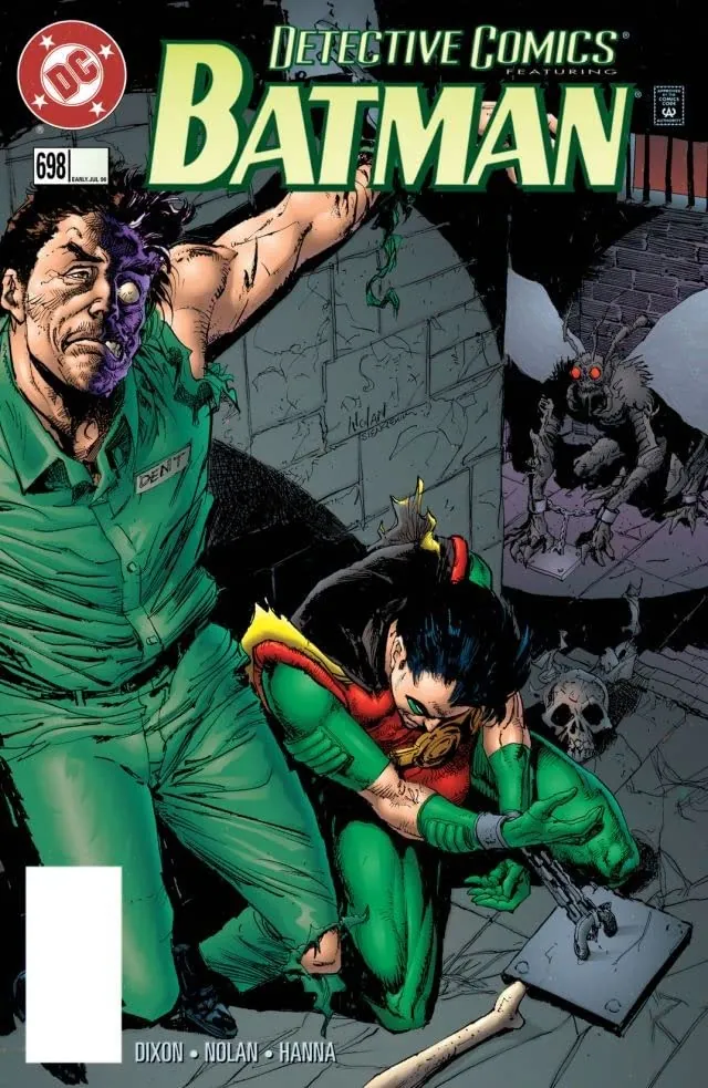 Cover of Detective Comics #698