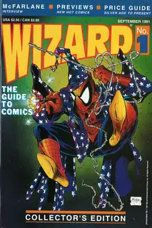 Cover of Wizard: The Comics Magazine #1