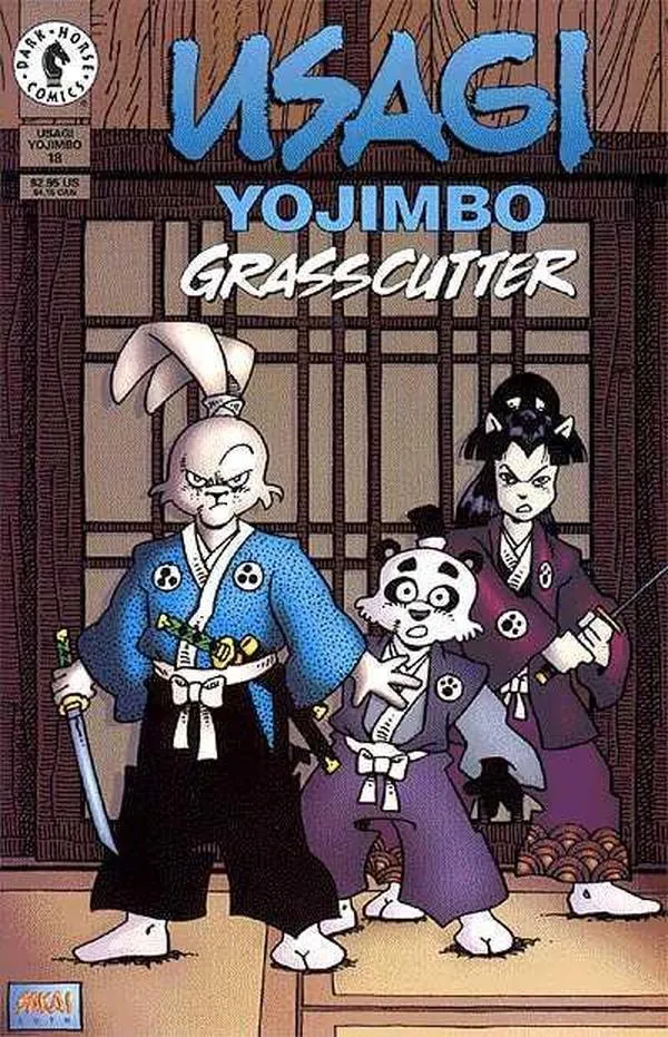 Cover of Usagi Yojimbo #18