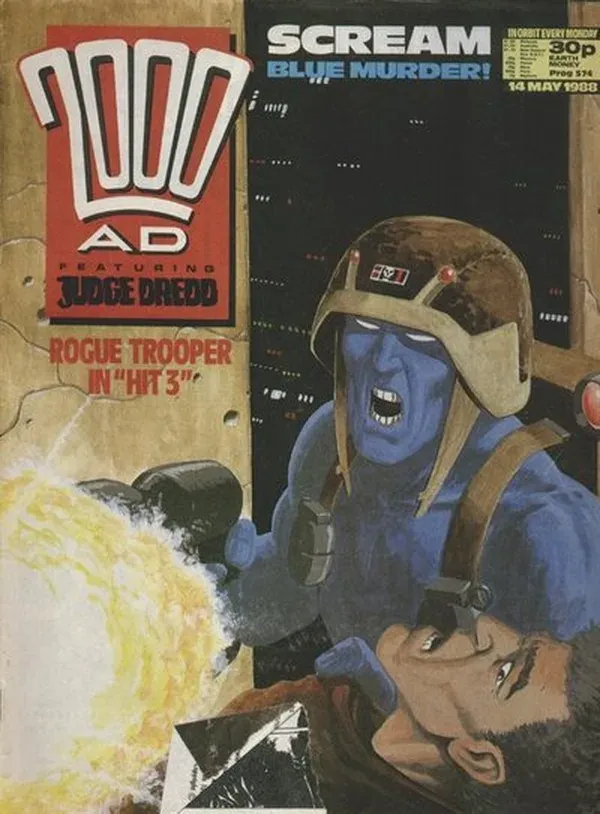Cover of 2000 AD #574