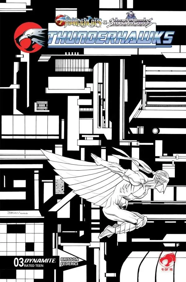 Cover of ThunderCats x SilverHawks: ThunderHawks #3