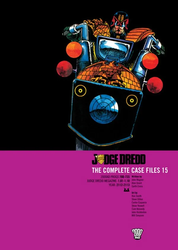 Cover of Judge Dredd: The Complete Case Files #15