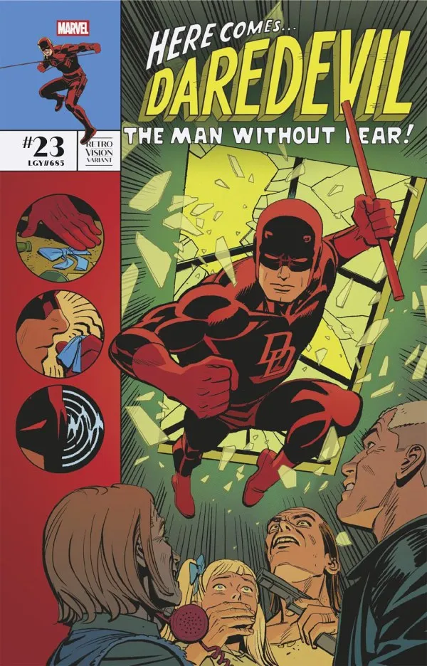 Cover of Daredevil #23 (685)