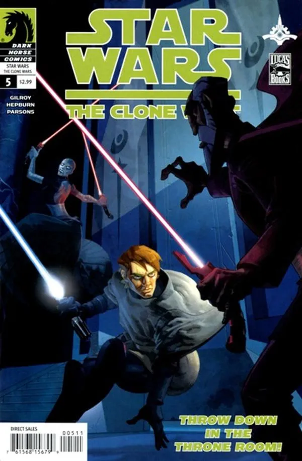Cover of Star Wars The Clone Wars #5