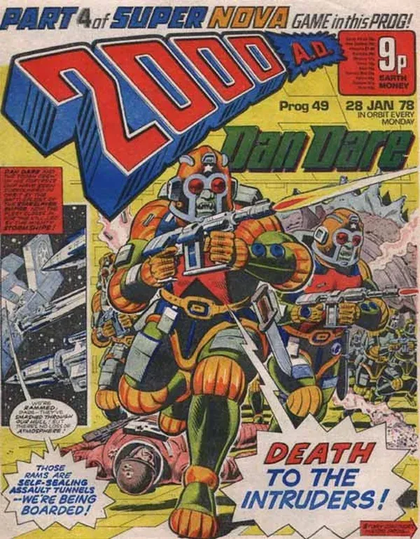 Cover of 2000 AD #49