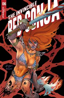 Cover of The Invincible Red Sonja #6