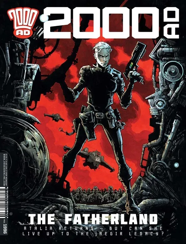 Cover of 2000 AD #1996