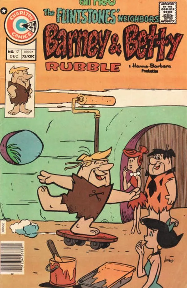 Cover of Barney and Betty Rubble #1