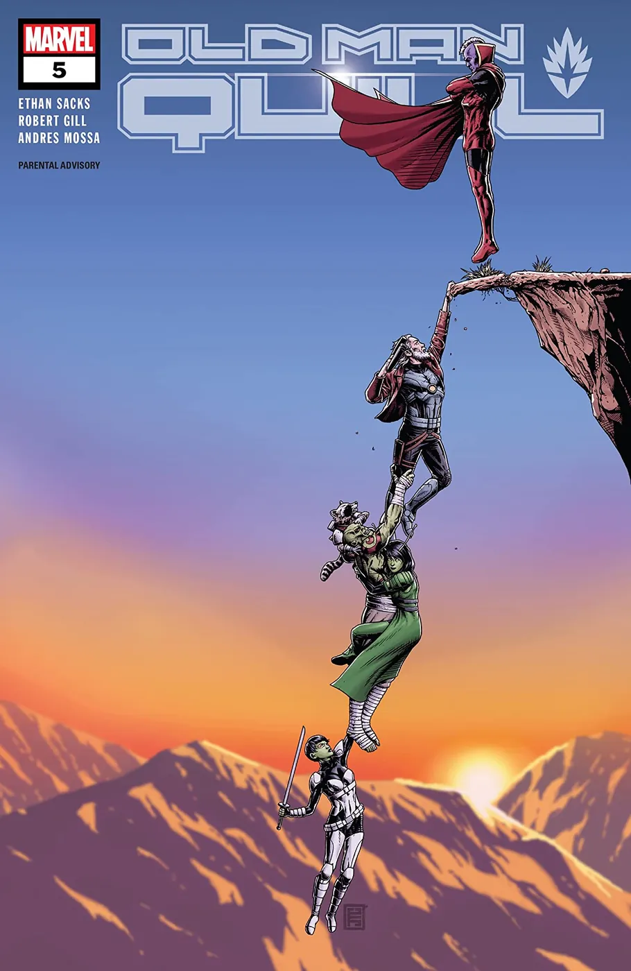 Cover of Old Man Quill #5