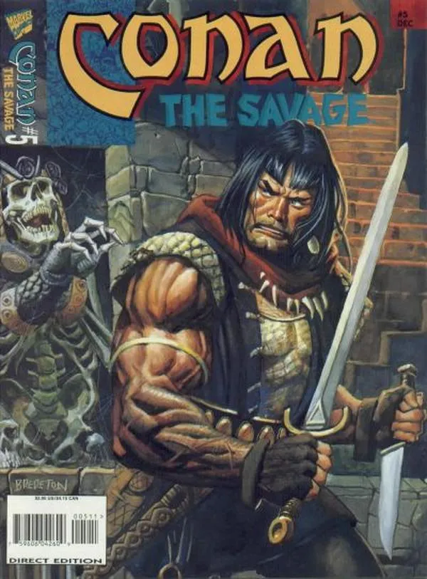Cover of Conan the Savage #5