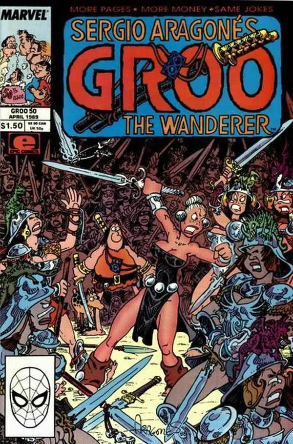 Cover of Sergio Aragonés Groo the Wanderer #50