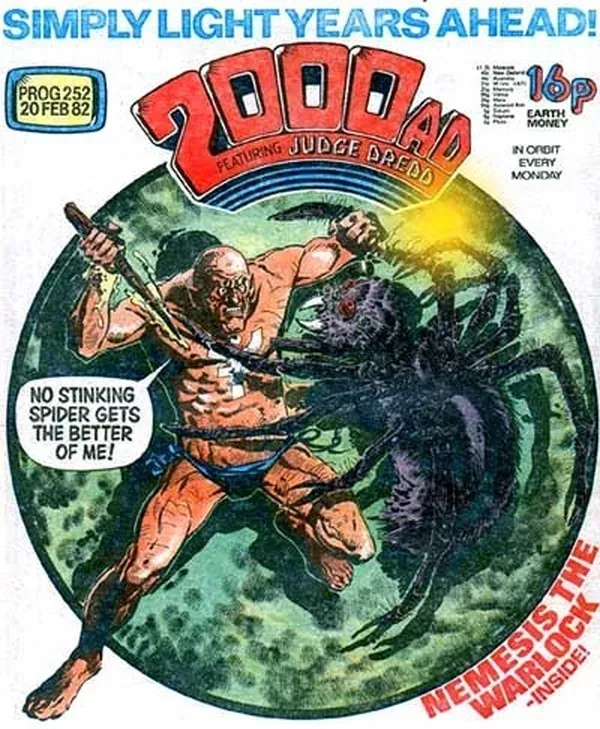 Cover of 2000 AD #252