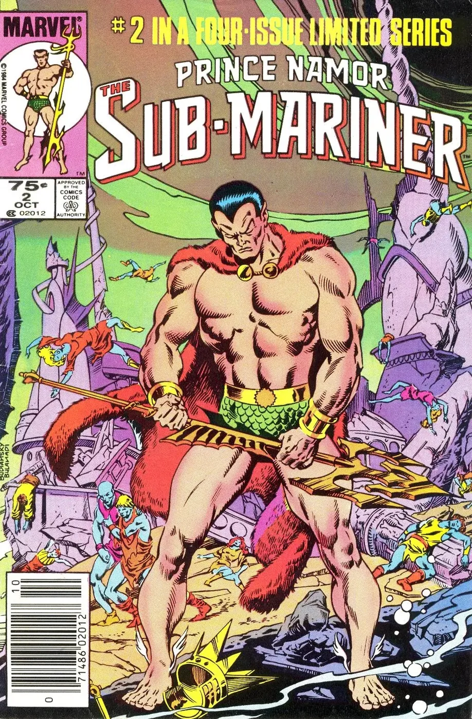 Cover of Prince Namor, the Sub-Mariner #2