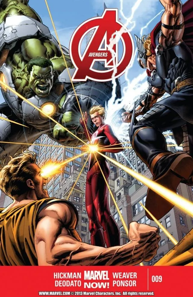 Cover of Avengers #9