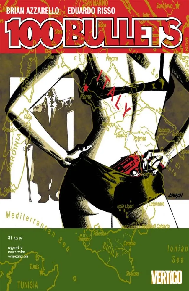 Cover of 100 Bullets #81