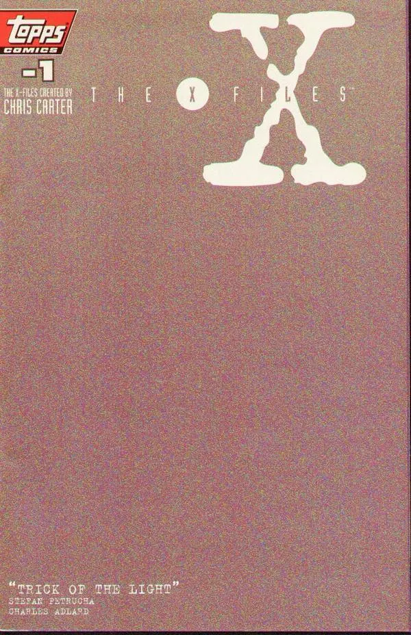 Cover of The X-Files #-1