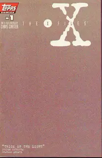 Cover of The X-Files #-1